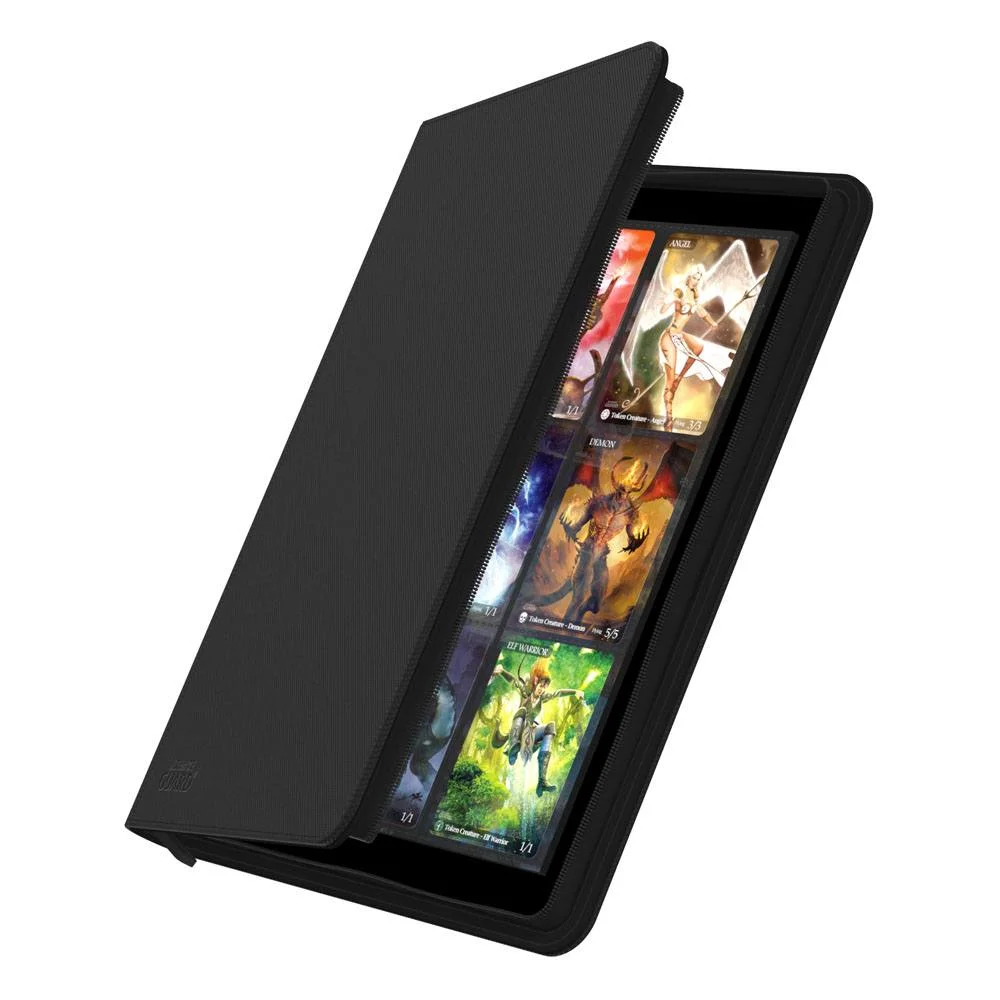 Ultimate Guard Zipfolio (360 double-sleeved cards) 18-Pocket 70 x 94 mm Xenoskin - Black